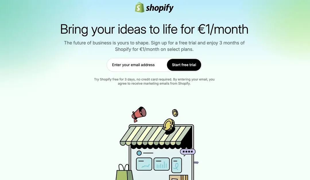 Combien coûte shopify ?