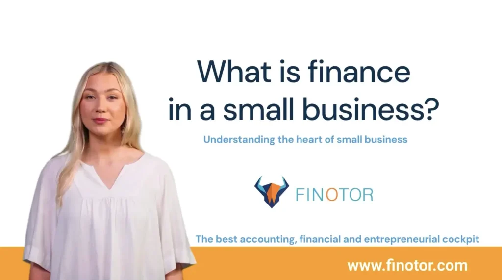 Finance in a small business with Finotor