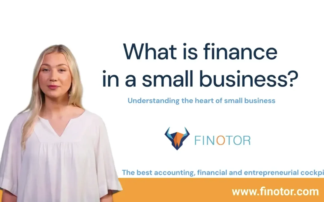 Finance in a small business with Finotor