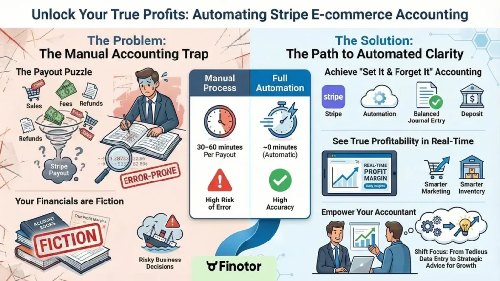 Stripe accounting for Ecommerce